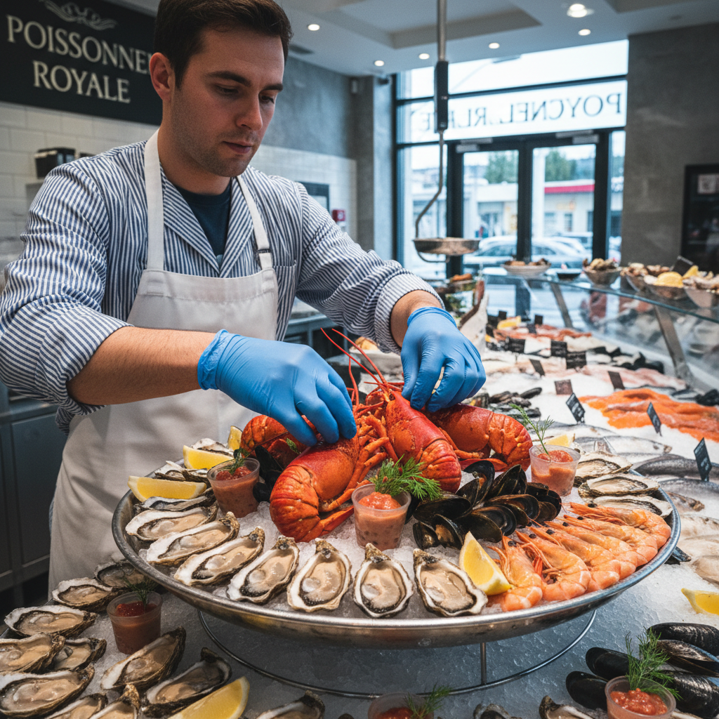 Créer un plateau de fruits de mer personnalisé