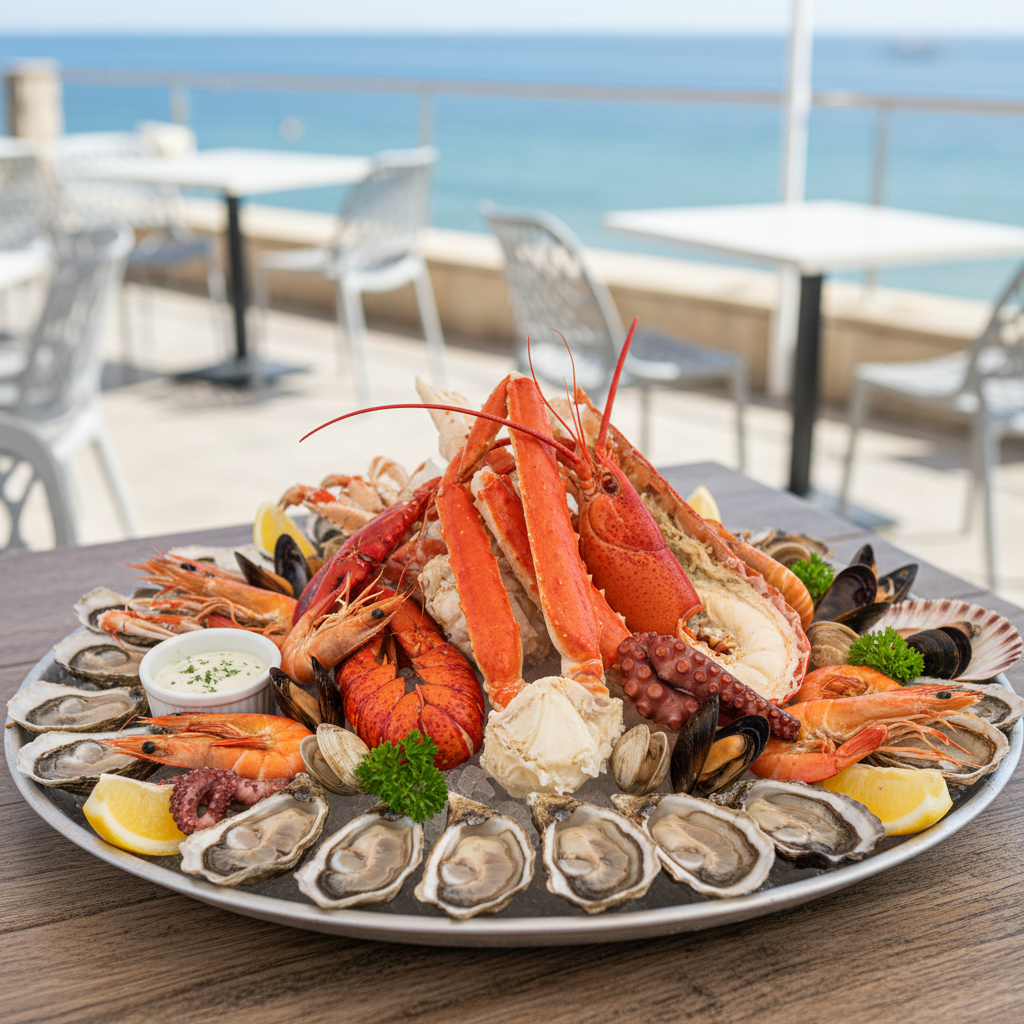 Plateau de fruits de mer Le royal